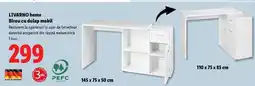 Lidl LIVARNO HOME Birou cu dulap mobil Ofertă