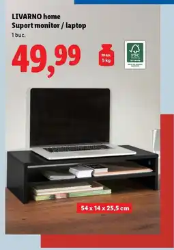 Lidl LIVARNO HOME Suport monitor/laptop Ofertă