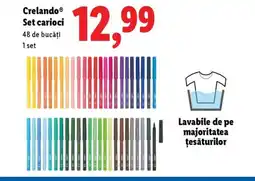Lidl CrelandoⓇ Set carioci Ofertă