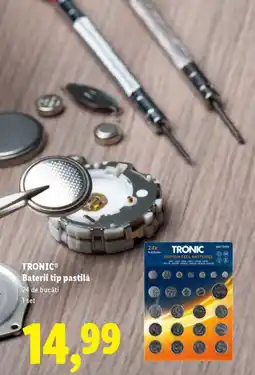 Lidl TRONIC® Baterii tip pastilǎ Ofertă