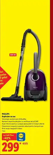 Lidl PHILIPS Aspirator cu sac Ofertă