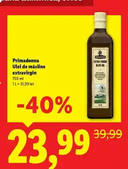 Lidl Primadonna Ulei de măsline extravirgin Ofertă