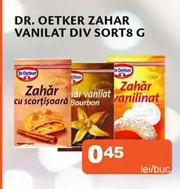 Unicarm DR. OETKER Zahar vanilat div sort Ofertă