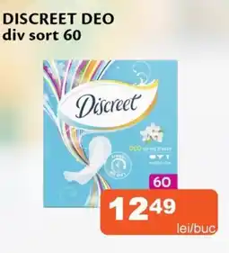 Unicarm Discreet deo div sort Ofertă