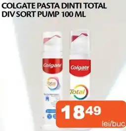 Unicarm Colgate pasta dinti total div sort pump Ofertă
