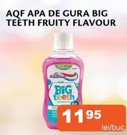 Unicarm Aqf apa de gura big teeth fruity flavour Ofertă