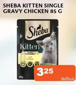 Unicarm Sheba kitten single gravy chicken Ofertă