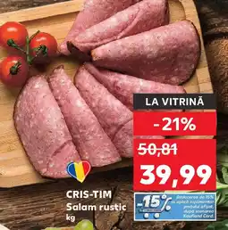 Kaufland CRIS-TIM Salam rustic Ofertă