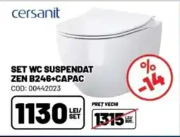Ambient Set wc suspendat zen b246+capac Ofertă