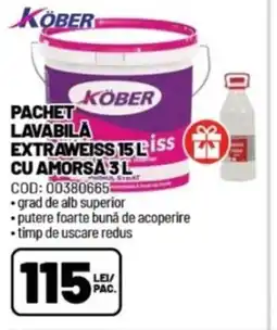 Ambient Pachet lavabila extraweiss cu amorsa Ofertă