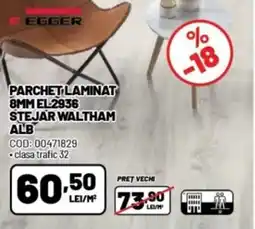 Ambient Parchet laminat 8mm el-2936 stejar waltham alb Ofertă