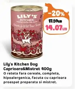 Animax Lily's Kitchen Dog Caprioara&Mistret Ofertă