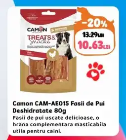 Animax Camon CAM-AE015 Fasii de Pui Deshidratate Ofertă