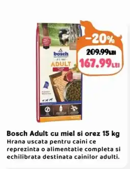 Animax Bosch Adult cu miel si orez Ofertă
