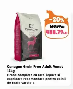 Animax Canagan Grain Free Adult Vanat Ofertă