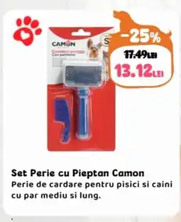 Animax Set Perie cu Pieptan Camon Ofertă