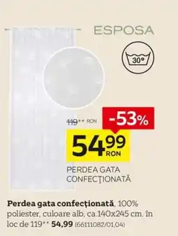 XXXLutz Perdea gata confecţionată Ofertă