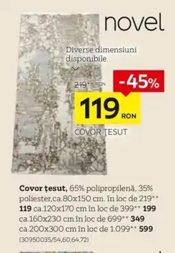 XXXLutz Covor ţesut Ofertă