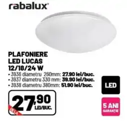 Ambient Plafoniere led lucas Ofertă