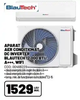 Ambient Aparat aer conditionat dc inverter blautech 12,000 btu, A+++, wifi Ofertă