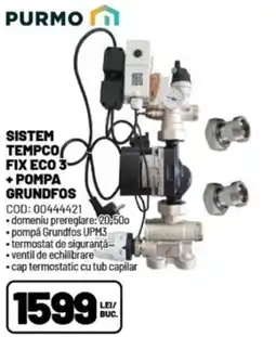 Ambient Sistem tempco fix eco 3- + pompa grundfos Ofertă