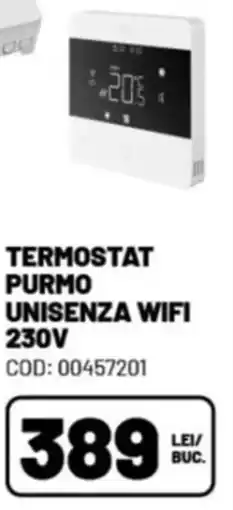 Ambient Termostat purmo unisenza wifi 230v Ofertă