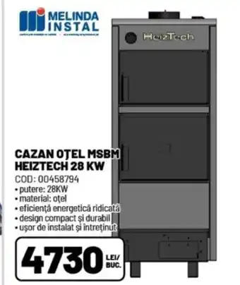 Ambient Cazan otel msbm heiztech 28 kw Ofertă