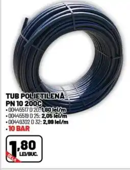 Ambient Tub polietilena pn 10 200c Ofertă