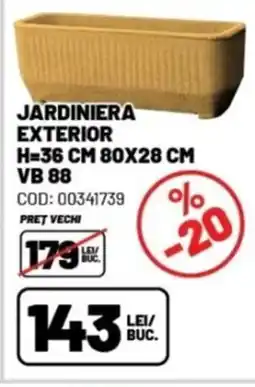 Ambient Jardiniera exterior Ofertă