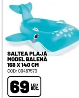 Ambient Saltea plaja model balenå Ofertă