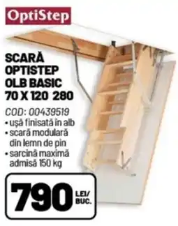 Ambient Scară optistep olb basic 70 x 120 280 Ofertă
