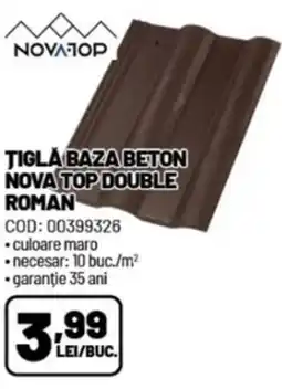 Ambient Tigla baza beton nova top double roman Ofertă
