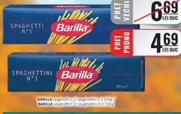 CBA BARILLA spaghetti n.5/ spaghettini n.3 Ofertă