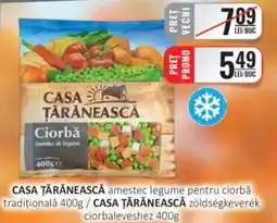 CBA CASA ŢĂRĂNEASCĂ amestec legume pentru ciorbă tradițională Ofertă