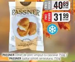 CBA PASSNER cotlet de porc umplut cu caşcaval Ofertă