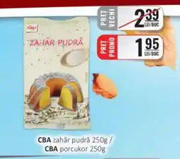 CBA CBA zahăr pudră Ofertă