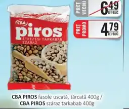 CBA CBA PIROS fasole uscată, tărcată Ofertă