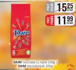 CBA DAIM ciocolată cu lapte Ofertă