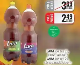 CBA LARA ice tea, caise, lămâie Ofertă