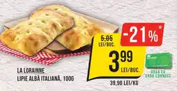 Mega Image La lorainne lipie albă italiană Ofertă