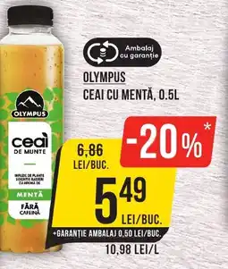 Mega Image OLYMPUS Ceai cu mentă Ofertă