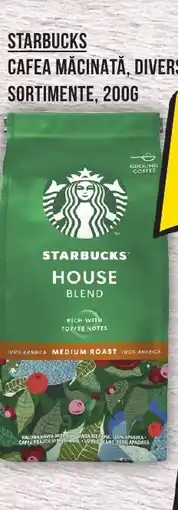 Mega Image Starbucks cafea măcinată Ofertă