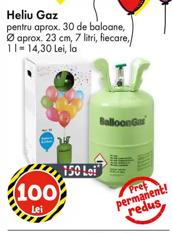 TEDI Heliu Gaz Ofertă