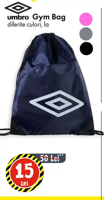 TEDI Umbro Gym Bag Ofertă