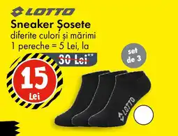 TEDI LOTTO Sneaker Şosete Ofertă