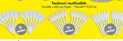 TEDI Tacâmuri reutilizabile Ofertă
