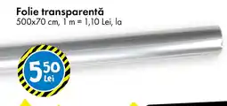 TEDI Folie transparentă Ofertă