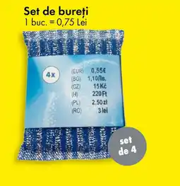 TEDI Set de bureți Ofertă