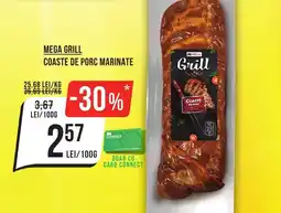 Mega Image Mega Grill Coaste de porc marinate Ofertă