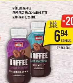 Mega Image Müller Kaffee espresso macchiato/latte machiatto Ofertă